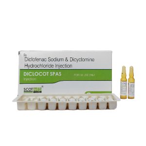 Diclofenac Sodium & Dicyclomine Hydrochloride Injection