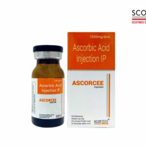 Ascorbic Acid Injection IP 1500mg/6ml (ASCORCEE Injection) by Scotmed Care – Vitamin C Injection