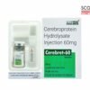 Cerebroprotein Hydrolysate Injection 60mg (Cerebret-60 Injection) Lyophilized Critical Care Injection by Scotmed Care