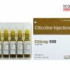 Citicoline Injection IP 500 mg/2 ml (Citicog-500) by Scotmed Care – Critical Care Neuroprotective Injection