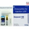 Doxycycline for Injection USP 100 mg Doxyscot-100 Injection Scotmed Care