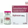 Hydrocortisone Sodium Succinate Injection I.P. 100mg Hydrocon – critical care injection supplier India