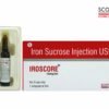 Iron Sucrose Injection USP 100mg/5ml IROScore Scotmed Care critical care injection