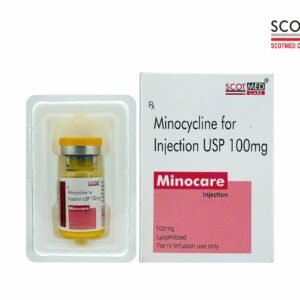 Minocycline for Injection USP 100mg Minocare critical care injection by Scotmed Care