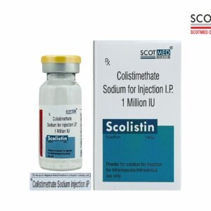 Colistimethate Sodium Injection 1 Million IU Scolistin critical care injection