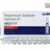 Magnesium Sulphate Injection IP 1000mg/2ml MEGSCOT critical care injection by Scotmed Care