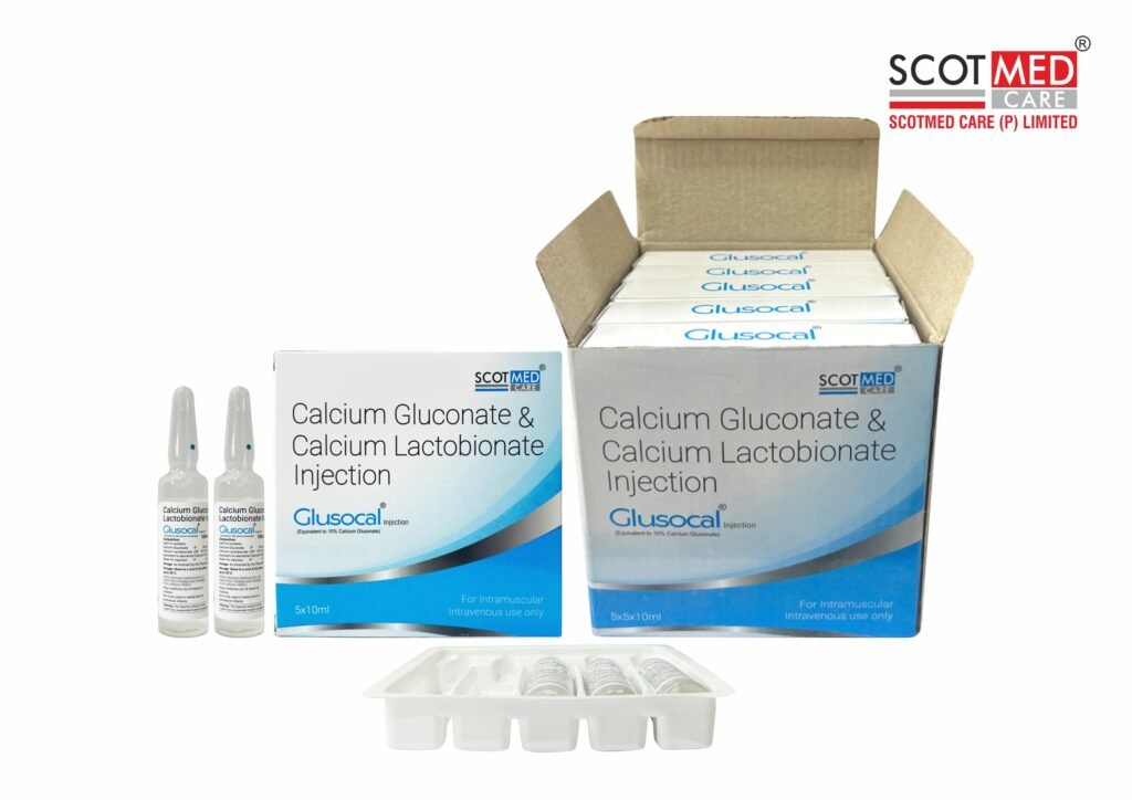 Calcium Gluconate and Calcium Lactobionate Injection Glusocal – Critical Care Injection