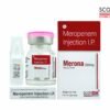 Meropenem Injection I.P. 250mg (Merona) by Scotmed Care – Meropenem 250 mg antibiotic injection manufacturer, critical care injection company in India