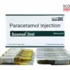 Paracetamol Injection 300mg/2ml Scomol-2ml by Scotmed Care