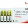 Thiocolchicoside Injection 4mg/2ml – Thioscot Muscle Relaxant Injection by Scotmed Care