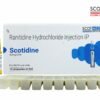 Ranitidine Hydrochloride Injection IP 50mg/2ml (Scotidine) by Scotmed Care – Critical Care Injection Manufacturer in India